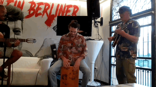 Paolo Agostini con Useche e Michele - Live in Berlino